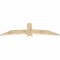 Ekena Millwork Bellingham Rough Sawn Timber Gable Bracket, Douglas Fir, 72"W x 21"H x 2"D x 6"F, 7/12 Pitch GBW072X21X0206BEL00RDF - alternate 3